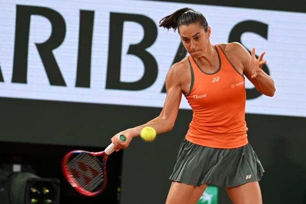 Sofia Kenin (USA) Vs Caroline Garcia (FRA) TENNIS : Roland Garros 2024 - 29 05 2024 MichaelBaucher Panoramic 