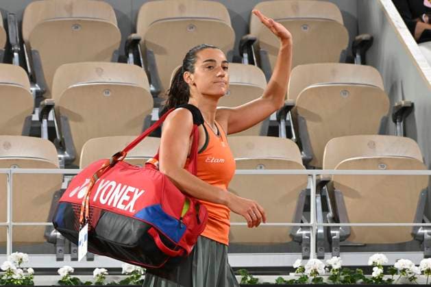 Sofia Kenin (USA) Vs Caroline Garcia (FRA) TENNIS : Roland Garros 2024 - 29 05 2024 MichaelBaucher Panoramic 
