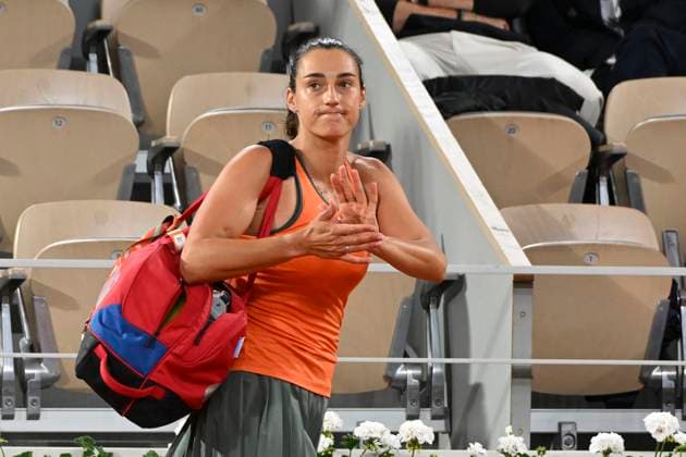 Sofia Kenin (USA) Vs Caroline Garcia (FRA) TENNIS : Roland Garros 2024 - 29 05 2024 MichaelBaucher Panoramic 