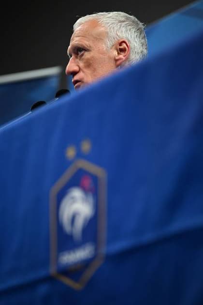 Didier Deschamps press conference, PK, Pressekonferenz - Clairefontaine Fance s head coach Didier Deschamps gives a press conference at French national soccer center in Clairefontaine near Paris, France on May 29, 2024. Photo by Eliot Blondet ABACAPRESS.COM Clairefontaine France  Copyright: xBlondetxEliot ABACAx