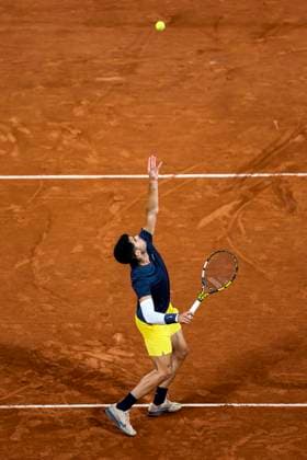 TENNIS - French Open 2024 PARIS,FRANCE,29.MAY.24 - TENNIS - ATP, Tennis Herren World Tour, French Open, Roland Garros, Grand Slam. Image shows Carlos Alcaraz (ESP).  GEPAxpictures xPatrickxSteiner