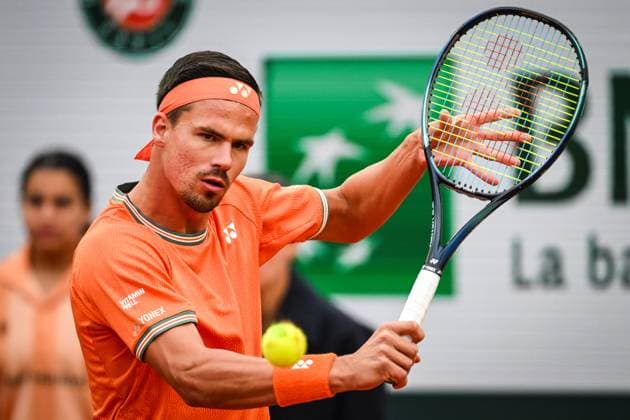 May 29, 2024, Paris, France, France: Daniel ALTMAIER of Germany during the fourth day of Roland-Garros 2024, French Open 2024, Grand Slam tennis tournament at the Roland-Garros Stadium on May 29, 2024 in Paris, France. Paris France - ZUMAm308 20240529_zsp_m308_003 Copyright: xMatthieuxMirvillex