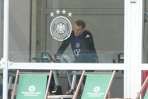 Goalkeeper Goalie Manuel Neuer Germany Germany Blankenhain 29 05 2024 Training camp for the German national team in preparation for the European Championship, Golf Resort Weimarer Land