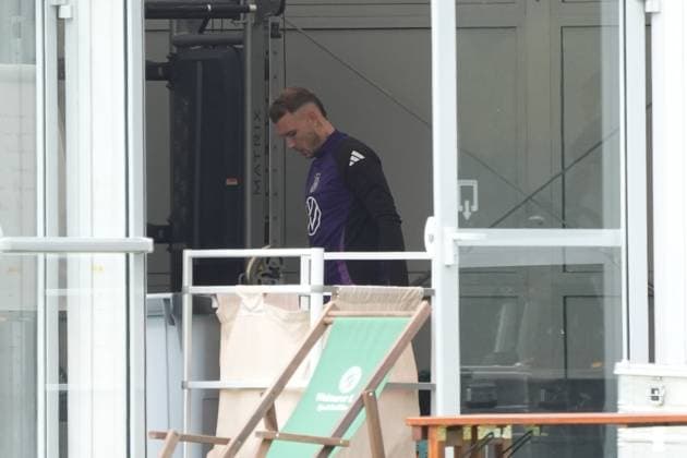 David Raum Germany Germany Blankenhain 29 05 2024 Training camp for the German national team in preparation for the European Championship, Golf Resort Weimarer Land