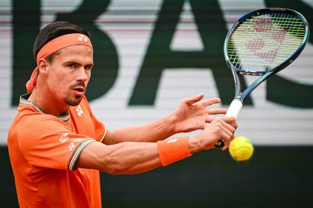 May 29, 2024, Paris, France, France: Daniel ALTMAIER of Germany during the fourth day of Roland-Garros 2024, French Open 2024, Grand Slam tennis tournament at the Roland-Garros Stadium on May 29, 2024 in Paris, France. Paris France - ZUMAm308 20240529_zsp_m308_006 Copyright: xMatthieuxMirvillex
