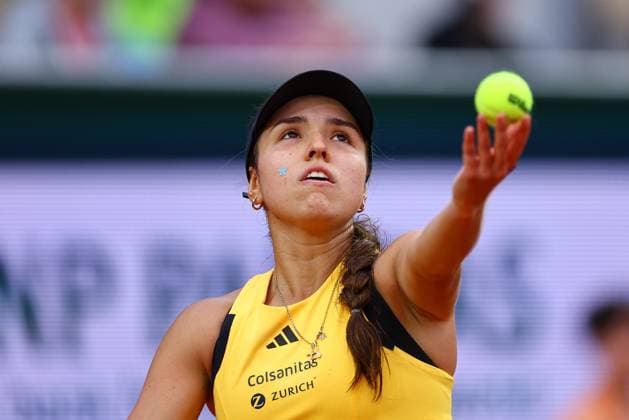 2024.05.29 Paryz Tenis French Open Roland Garros 2024 Camila Osorio - Ons Jabeur N Z Camila Osorio Foto Pawel Andrachiewicz PressFocus 2024.05.29 Paris Tennis French Open Roland Garros 2024 Camila Osorio - Ons Jabeur Camila Osorio Photo Pawel Andrachiewicz PressFocus NEWSPIX.PL --- Newspix.pl POLAND OUT!  20240529_PF_PA186
