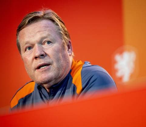 ZEIST - National coach Ronald Koeman during a press conference, PK, Pressekonferenz of the Dutch national team, Nationalteam on the KNVB Campus on May 29, 2024 in Zeist, the Netherlands. The Dutch national team is preparing for the European Football Championship in Germany. ANP KOEN VAN WEEL UEFA EURO, EM, Europameisterschaft,Fussball 2024 Germany 2024 xVIxANPxSportx xxANPxIVx 499876661 originalFilename: 499876661.jpg