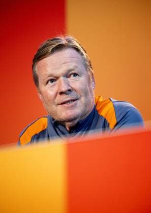ZEIST - National coach Ronald Koeman during a press conference, PK, Pressekonferenz of the Dutch national team, Nationalteam on the KNVB Campus on May 29, 2024 in Zeist, the Netherlands. The Dutch national team is preparing for the European Football Championship in Germany. ANP KOEN VAN WEEL UEFA EURO, EM, Europameisterschaft,Fussball 2024 Germany 2024 xVIxANPxSportx xxANPxIVx 499876698 originalFilename: 499876698.jpg