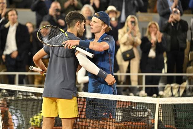 Tennis : Roland Garros 2024 - Carlos Alcaraz - Espagne Tennis : Roland Garros 2024 - France - 29 05 2024 ChrysleneCaillaud Panoramic 