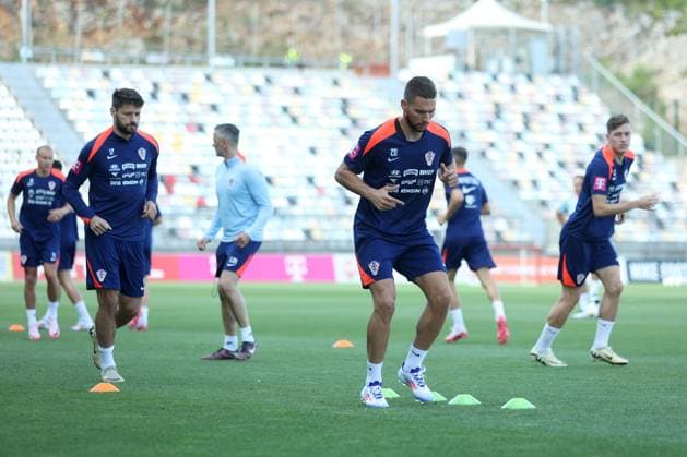 Croatia - preparations for the UEFA EURO, EM, Europameisterschaft,Fussball 2024: training session Marko Pjaca of Croatia during training session of the Croatian national football team at the HNK Rijeka stadium in Rijeka, Croatia, on May 29, 2024. as part of preparations for the UEFA Euro 2024. NelxPavletic PIXSELL