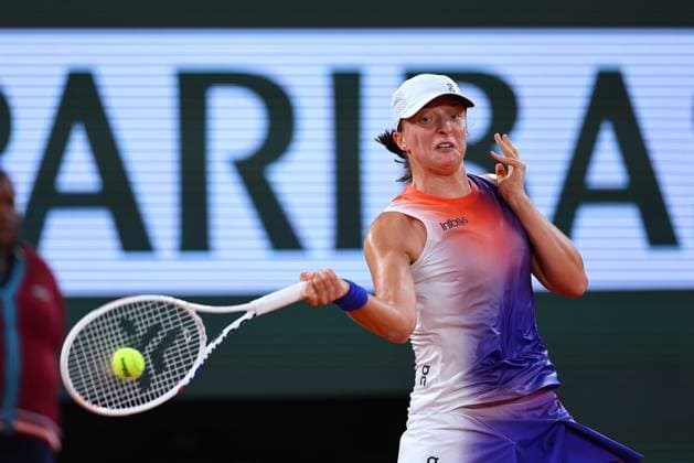 2024.05.29 Paryz Tenis French Open Roland Garros 2024 Iga Swiatek - Naomi Osaka N Z Iga Swiatek Foto Pawel Andrachiewicz PressFocus 2024.05.29 Paris Tennis French Open Roland Garros 2024 Iga Swiatek - Naomi Osaka Iga Swiatek Photo Pawel Andrachiewicz PressFocus NEWSPIX.PL --- Newspix.pl POLAND OUT!  20240529_PF_PA280