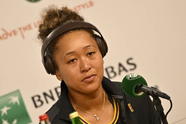 Tennis : Roland Garros 2024 - Naomi Osaka - Japon - press conference, PK, Pressekonferenz Tennis : Roland Garros 2024 - France - 29 05 2024 ChrysleneCaillaud Panoramic 