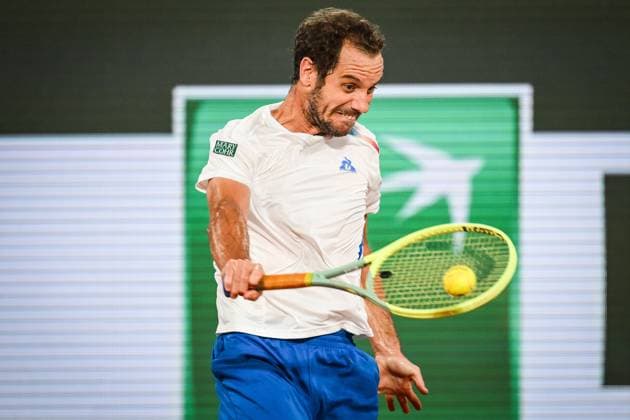 May 29, 2024, Paris, France, France: Richard GASQUET of France during the fourth day of Roland-Garros 2024, French Open 2024, Grand Slam tennis tournament at the Roland-Garros Stadium on May 29, 2024 in Paris, France. Paris France - ZUMAm308 20240529_zsp_m308_023 Copyright: xMatthieuxMirvillex