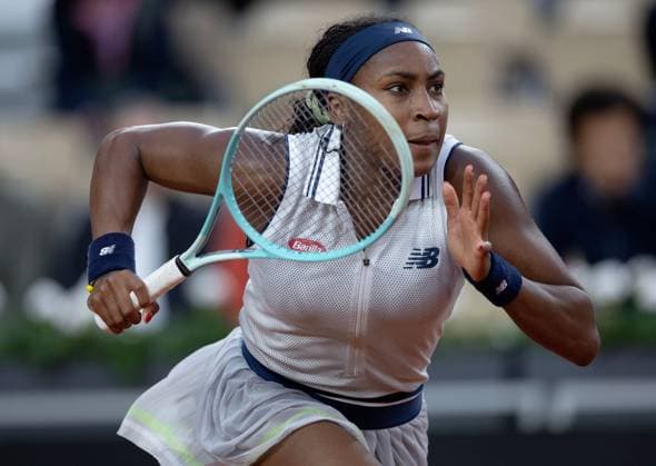 Coco Gauff of USA in action French Open Tennis, Day 4, Tennis, Roland Garros, Paris, France - 29 May 2024  Copyright: xJavierxGarcia Shutterstockx 14513222dr
