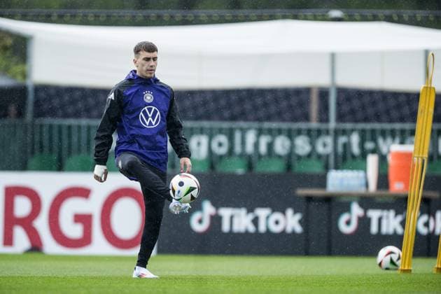 DFB training camp training 30 05 2024 Brajan Gruda Germany on the ball DFB training camp training Blankenhain, Golf Spa Resort Weimarer Land on 30 05 2024 Copyright: xBEAUTIFULxSPORTS Wunderlx