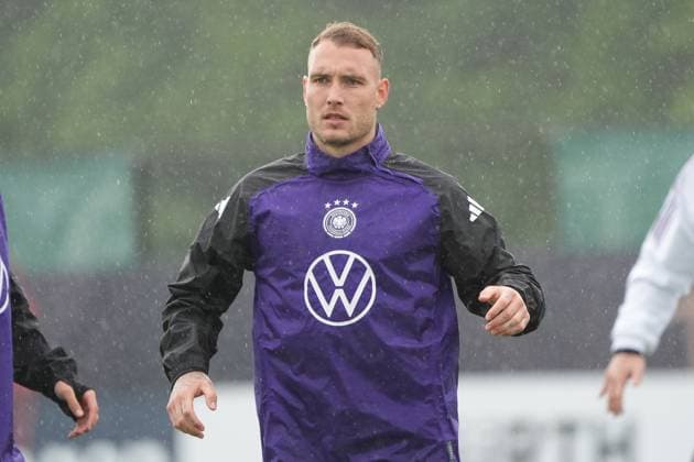 David Raum Germany Germany Blankenhain 30 05 2024 Training camp for the German national team in preparation for the European Championship, Golf Resort Weimarer Land