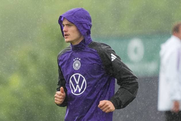 Florian Wirtz Germany Germany Blankenhain 30 05 2024 Training camp for the German national team in preparation for the European Championship, Golf Resort Weimarer Land