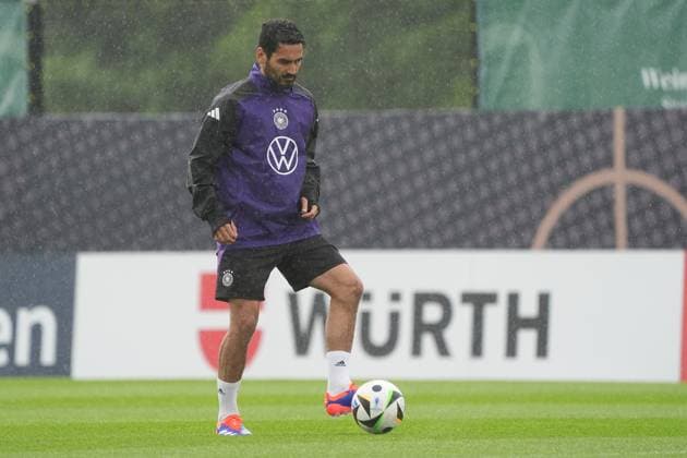 Ilkay Gündogan Germany Germany Blankenhain 30 05 2024 Training camp for the German national team in preparation for the European Championship, Golf Resort Weimarer Land