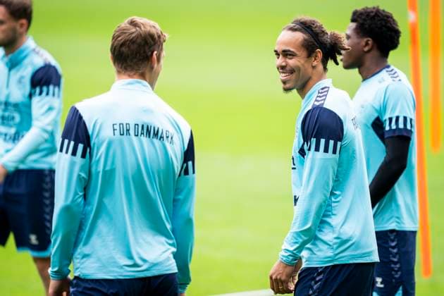 Yussuf Poulsen, as the Danish national football team trains at Broendby Stadium on Thursday, May 30, 2024 The team is preparing for the UEFA EURO 2024 European Football Championship Photo Ida Marie Odgaard Ritzau Scanpix , Broendby Denmark  Copyright: RitzauxScanpix IdaxMariexOdgaardx spdk20240530-113936-L