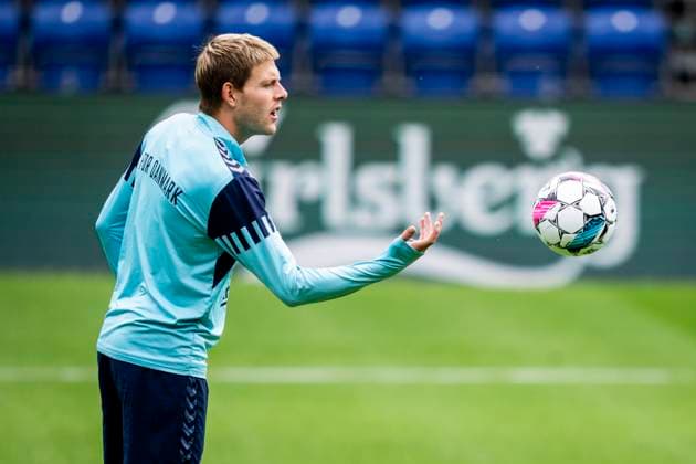 Nicolai Vallys The Danish national football team trains at Broendby Stadium on Thursday, May 30, 2024 The team is preparing for the UEFA EURO 2024 European Football Championship Photo Ida Marie Odgaard Ritzau Scanpix , Broendby Denmark  Copyright: RitzauxScanpix IdaxMariexOdgaardx spdk20240530-114025-L