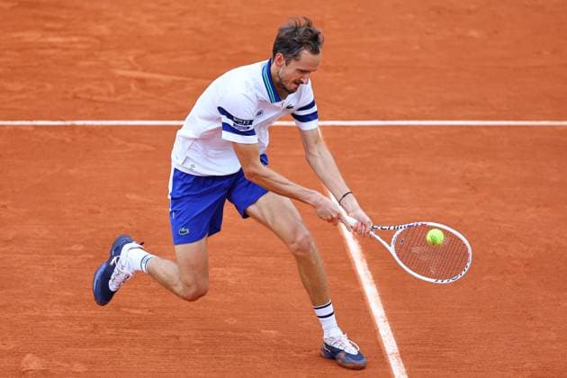 2024.05.30 Paryz Tenis French Open Roland Garros 2024 Miomir Kecmanovic - Daniil Medvedev N Z Daniil Medvedev Foto Pawel Andrachiewicz PressFocus 2024.05.30 Paris Tennis French Open Roland Garros 2024 Miomir Kecmanovic - Daniil Medvedev Daniil Medvedev Photo Pawel Andrachiewicz PressFocus NEWSPIX.PL --- Newspix.pl POLAND OUT!  20240530_PF_PA075