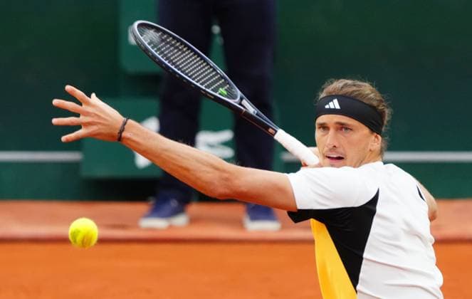 Tennis, French Open, Day 5, Zverev - Goffin