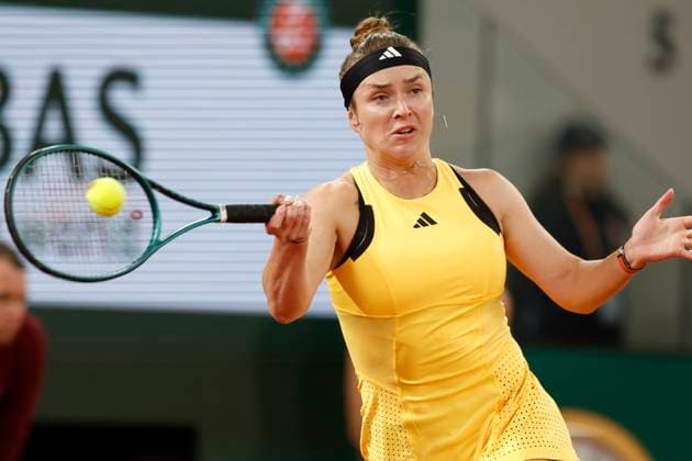 May 30, 2024, Paris, Paris, France: Elina Svitolina (UKR) in action during the tennis Grand Slam of Roland Garros 2024, day 4, match between Elina Svitolina(UKR) and Diane Parry (FRA) at Roland Garros Stadium - on May 30 2024.Paris - France Paris France - ZUMAb253 20240530_zsp_b253_019 Copyright: xLoicxBaratouxx