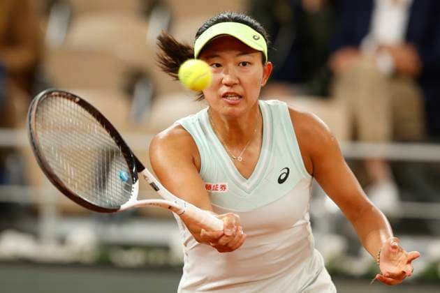 May 30, 2024, Paris, Paris, France: Moyuka Uchijima (JPN) in action during of the tennis Grand Slam of Roland Garros 2024, day 4, match between Moyuka Uchijima (JPN) and Aryna Sabalenka (Ã¢â‚¬) at Roland Garros Stadium - on 30 2024.Paris - France Paris France - ZUMAb253 20240530_zsp_b253_034 Copyright: xLoicxBaratouxx