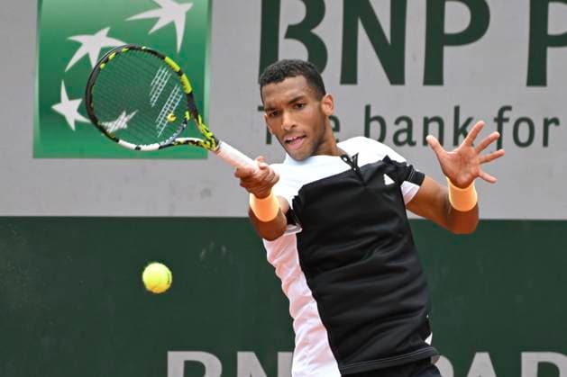 Felix Auger-Aliassime (CAN) TENNIS : Roland Garros 2024 - 30 05 2024 MichaelBaucher Panoramic 
