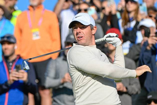ANCASTER, ON - MAY 30: Rory McIlroy (NIR) reacts to his tee shot on 12 during the first round of the RBC Canadian Open on May 30, 2024 at Hamilton Golf & Country Club in Ancaster, Ontario, Canada. (Photo by Ken Murray Icon Sportswire) GOLF: MAY 30 PGA, Golf Herren RBC Canadian Open EDITORIAL USE ONLY Icon240530030