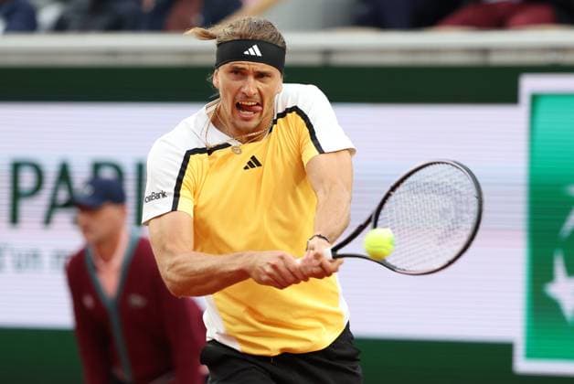 ROLAND GARROS 2024 Thierry Larret Maxppp. Tennis. Roland Garros 2024. Internationaux de France de tennis. Stade Roland Garros, Paris (75). Le 30 mai 2024. Court Suzanne Langlen : Alexander ZVEREV (GER) vs David GOFFIN (BEL) PARIS (75) STADE ROLAND GARROS PARIS ILE DE FRANCE FRANCE  Copyright: xThierryxLarret MAXPPPxThierryxLarretx TL_20240530_0340 0492667008st