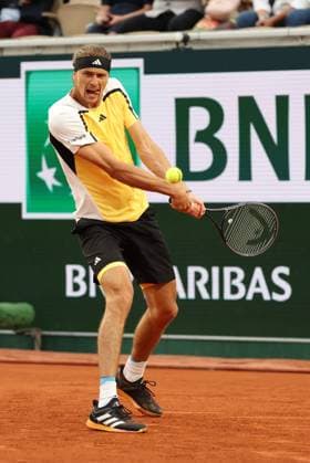 ROLAND GARROS 2024 Thierry Larret Maxppp. Tennis. Roland Garros 2024. Internationaux de France de tennis. Stade Roland Garros, Paris (75). Le 30 mai 2024. Court Suzanne Langlen : Alexander ZVEREV (GER) vs David GOFFIN (BEL) PARIS (75) STADE ROLAND GARROS PARIS ILE DE FRANCE FRANCE  Copyright: xThierryxLarret MAXPPPxThierryxLarretx TL_20240530_0342 0492667010st