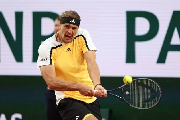 ROLAND GARROS 2024 Thierry Larret Maxppp. Tennis. Roland Garros 2024. Internationaux de France de tennis. Stade Roland Garros, Paris (75). Le 30 mai 2024. Court Suzanne Langlen : Alexander ZVEREV (GER) vs David GOFFIN (BEL) PARIS (75) STADE ROLAND GARROS PARIS ILE DE FRANCE FRANCE  Copyright: xThierryxLarret MAXPPPxThierryxLarretx TL_20240530_0344 0492667014st