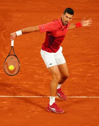 Novak Djokovic in second round action French Open Tennis, Day 5, Tennis, Roland Garros, Paris, France - 30 May 2024  Copyright: xJavierxGarcia Shutterstockx 14513421am