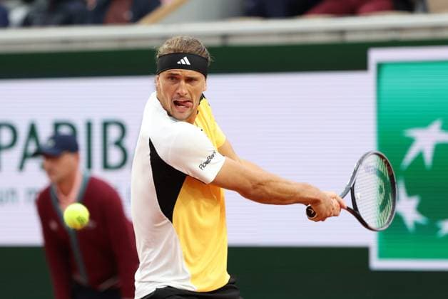 ROLAND GARROS 2024 Thierry Larret Maxppp. Tennis. Roland Garros 2024. Internationaux de France de tennis. Stade Roland Garros, Paris (75). Le 30 mai 2024. Court Suzanne Langlen : Alexander ZVEREV (GER) vs David GOFFIN (BEL) PARIS (75) STADE ROLAND GARROS PARIS ILE DE FRANCE FRANCE  Copyright: xThierryxLarret MAXPPPxThierryxLarretx TL_20240530_0341 TLx20240530x0341