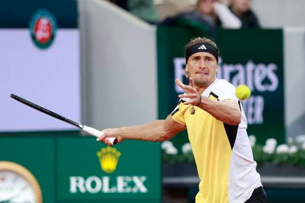 Alexander Zverev GER Tennis French Open 2024 Roland Garros Paris France 30 May 2024 Copyright: xJuergenxHasenkopfx