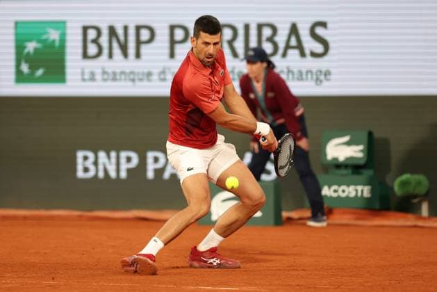 ROLAND GARROS 2024 Thierry Larret Maxppp. Tennis. Roland Garros 2024. Internationaux de France de tennis. Stade Roland Garros, Paris (75). Le 30 mai 2024. Court Philippe Chatrier : Novak DJKOVIC (SRB) vs Roberto CARBALLES BAENA (ESP) PARIS (75) STADE ROLAND GARROS PARIS ILE DE FRANCE FRANCE  Copyright: xThierryxLarret MAXPPPxThierryxLarretx TL_20240530_0819 0492671297st