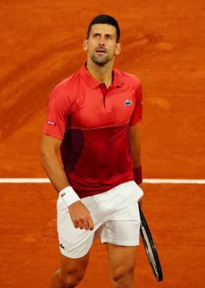 Novak Djokovic in second round action French Open Tennis, Day 5, Tennis, Roland Garros, Paris, France - 30 May 2024  Copyright: xJavierxGarcia Shutterstockx 14513421bb