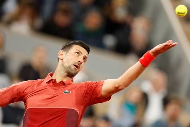 May 30, 2024, Paris, Paris, France: Novak Djokovic (SRB) in action during the tennis Grand Slam of Roland Garros 2024, day 4, match between Novak Djokovic (SRB) and Roberto Carballes Baena (ESP) at Roland Garros Stadium - on 30 2024.Paris - France Paris France - ZUMAb253 20240530_zsp_b253_054 Copyright: xLoicxBaratouxx