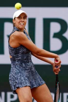 May 30, 2024, Paris, Paris, France: Madison Keys (USA) in action during the tennis Grand Slam of Roland Garros 2024, day 4, match between Madison Keys (USA) and Mayar Sherif (EGY) at Roland Garros Stadium - on 30 2024.Paris - France Paris France - ZUMAb253 20240530_zsp_b253_065 Copyright: xLoicxBaratouxx