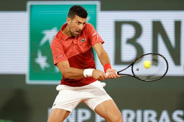 May 30, 2024, Paris, Paris, France: Novak Djokovic (SRB) in action during the tennis Grand Slam of Roland Garros 2024, day 4, match between Novak Djokovic (SRB) and Roberto Carballes Baena (ESP) at Roland Garros Stadium - on 30 2024.Paris - France Paris France - ZUMAb253 20240530_zsp_b253_086 Copyright: xLoicxBaratouxx