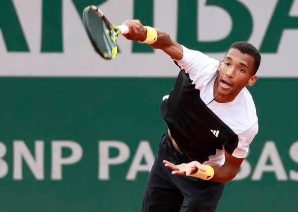 Felix Auger Aliassime CAN Tennis French Open 2024 Roland Garros Paris France 30 May 2024 Copyright: xJuergenxHasenkopfx