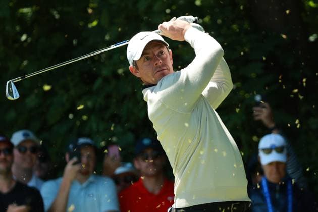 RBC Canadian Open Rory Mcllroy of Northern Ireland tees off on the 8th hole during the first round of the RBC Canadian Open at Hamilton Golf & Country Club, Ancaster, Ontario, Canada on Thursday, May 30, 2024. Ancaster Ontario United States  Copyright: xJorgexLemusx originalFilename:lemus-rbccanad240530_npqi1.jpg