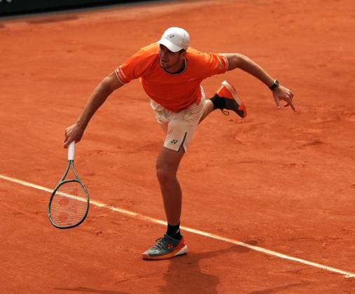 RECORD DATE NOT STATED Paris 30.05.2024 Roland Garros Hubert Hurkacz vs. Brandon Nakashima Fot. Piotr Figura Newspix.pl --- Newspix.pl  300524figura_016