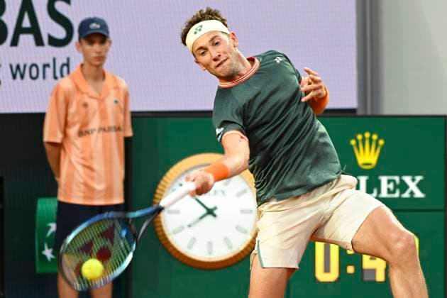 Alejandro Davidovich Fokina (ESP) Vs Casper Ruud (NOR) TENNIS : Roland Garros 2024 - 30 05 2024 MichaelBaucher Panoramic 