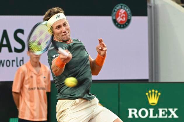 Alejandro Davidovich Fokina (ESP) Vs Casper Ruud (NOR) TENNIS : Roland Garros 2024 - 30 05 2024 MichaelBaucher Panoramic 