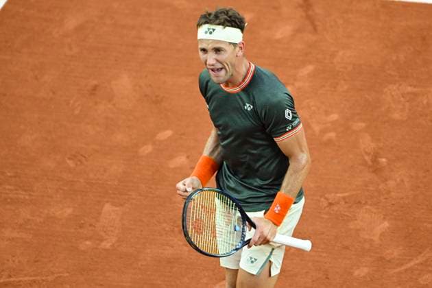Alejandro Davidovich Fokina (ESP) Vs Casper Ruud (NOR) TENNIS : Roland Garros 2024 - 30 05 2024 MichaelBaucher Panoramic 