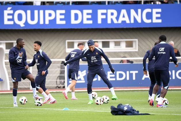EURO 2024, France national team, Training