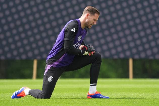 Goalkeeper Oliver Baumann Germany Germany Blankenhain 31 05 2024 Training camp for the German national team in preparation for the European Championship, Golf Resort Weimarer Land