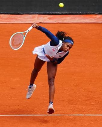 Coco Gauff in third round action French Open Tennis, Day 6, Tennis, Roland Garros, Paris, France - 31 May 2024  Copyright: xJavierxGarcia Shutterstockx 14516281e